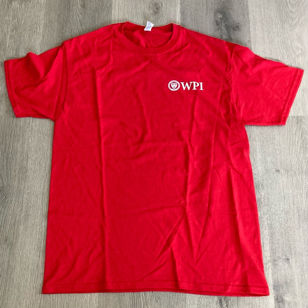 Jerzees Unisex Red Short Sleeve Tee Classic Crew Neck